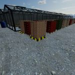 12 large greenhouses in one v1.4 fs22 2