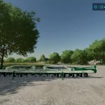 12 row kmc ripper bedder flex v1.0.0.1 fs22 1