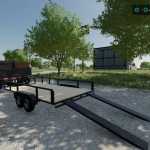 14x8 foot trailer v1.0 fs22 1