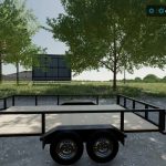 14x8 foot trailer v1.0 fs22 2