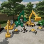 1714619384 595 excavator liebherr 902 pack v1.0 fs22 2