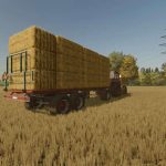 1714651822 37 homemade bale trailer v1.0 fs22 1