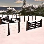 1715632282 329 barbed wire fence and wooden gate v1.0 fs22 2