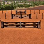 1715632283 884 barbed wire fence and wooden gate v1.0 fs22 4