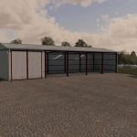 1716578776 799 shed with garage v1.0 fs22 2