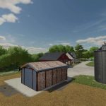 1716829982 656 small workshop garage and gas station for your farm v1.0 fs22 1