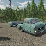 1955 mercedes benz transporter v1.0 fs22 3