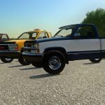 1988 1998 chevy gmc 2500 single cab v1.0 fs22 2