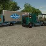 1989 freightliner flt cabover v1.0 fs22 1