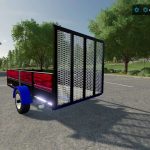 1999 neal manufacturing utility trailer converted v1.0 fs22 5