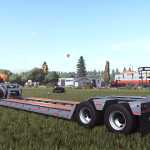 2 axle lowboy v1.0 fs22 1