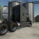 2 mack trucks and the claas cargos v1.0 fs22 1