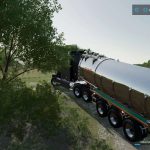 2 mack trucks and the claas cargos v1.0 fs22 5