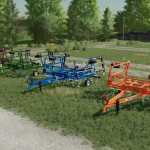 20 field cultivator pack v1.0 fs22 1