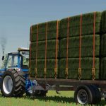 20 foot bale trailer v1.0 fs22 4