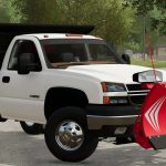 2006 chevy 3500 dump truck v1.0 fs22 3