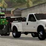 2007 ford f350 single cab long bed v1.0 fs22 1