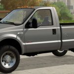 2007 ford f350 single cab long bed v1.0 fs22 14