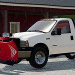 2007 ford f350 single cab long bed v1.0 fs22 18