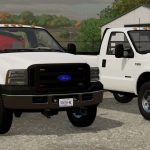 2007 ford f350 single cab long bed v1.0 fs22 19