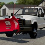 2007 ford f350 single cab long bed v1.0 fs22 2