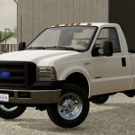 2007 ford f350 single cab long bed v1.0 fs22 4