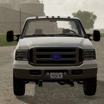 2007 ford f350 single cab long bed v1.0 fs22 8