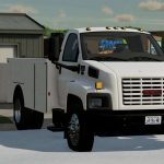 2009 gmc topkick c8500 service truck fs22 2