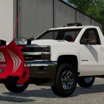 2017 CHEVY SILVERADO 3500HD SINGLE CAB SERVICE V1.0 FS22 12