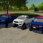 2017 pickup emergency edition v3.0 fs22 2