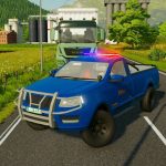 2017 pickup police v1.5 fs22 2