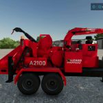 2018 morbark beever m18r tandem axel wood chipper v1.0 fs22 5