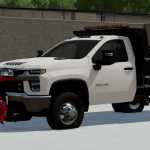 2020 chevy silverado 3500hd dump truck v1.0 fs22 1