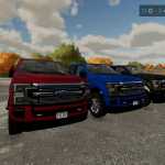 2020 ford super duty limited v1.0 fs22 1