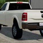 2020 ram 3500 single cab long bed v1.0 fs22 3