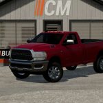 2020 ram 3500 single cab long bed v1.0 fs22 8