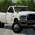 2020 ram 3500 single cab long bed v2.0 fs22 3