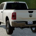 2020 ram 3500 tradesman crew cab short bed v1.0 fs22 3