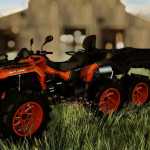 2022 canam outlander 1000 6x6 v1.0 fs22 1