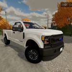 2022 ford f350 work truck v1.0 fs22 9