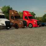 2022 freightliner cascadia day cab v1.0 fs22 1