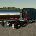 2022 freightliner cascadia xt condo sleeper truck update v1.0 fs22 2