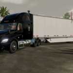 2022 freightliner cascadia xt condo sleeper truck v1.0 fs22 1