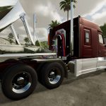 2022 freightliner cascadia xt condo sleeper truck v1.0 fs22 2