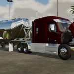 2022 freightliner cascadia xt condo sleeper truck v1.0 fs22 7