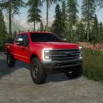 2023 ford f350 limited stock v1.0 fs22 3