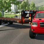 20ft gooseneck trailer v1.0 fs22 2