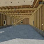 24x48 gambrel barn v1.0 fs22 3