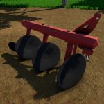 3 disc plow v1.0 fs22 3