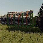 3 point log transporter v1.0 fs22 3